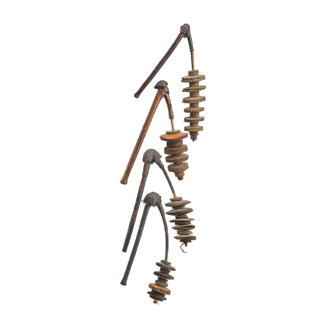 SENUFO, DIVINATION IMPLEMENTS, WEST AFRICA (1 of 2)