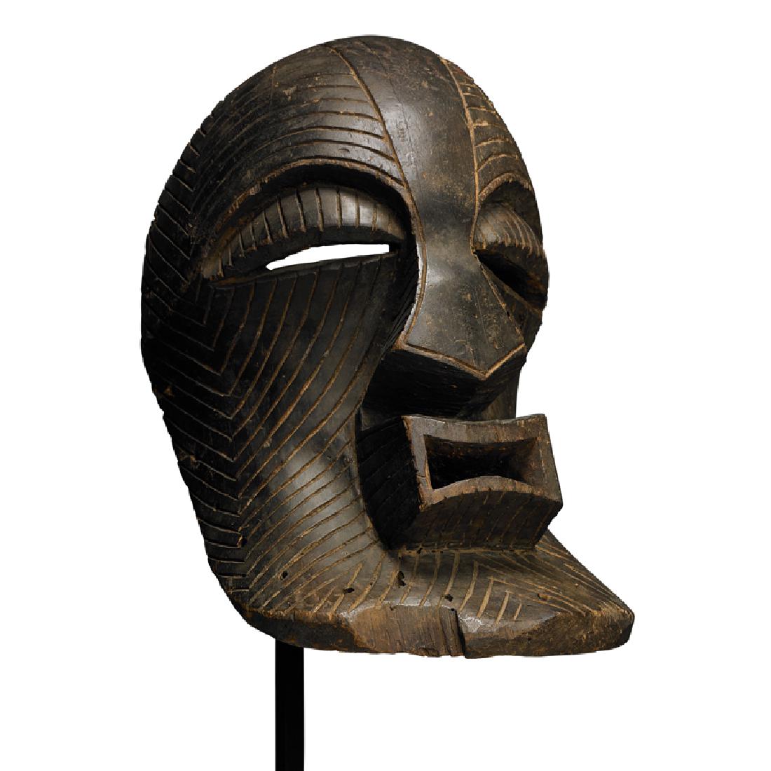 LUBA-SONGYE, KIFWEBE MASK, CONGO (1 of 12)