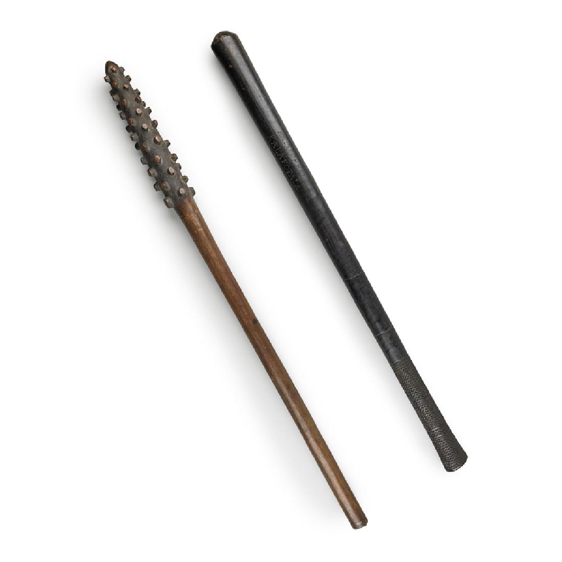 BOWAI WAR CLUBS, FIJI (1 of 2)