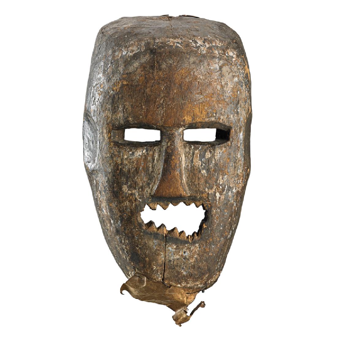 HIMALAYAN MASK, NEPAL OR TIBET (1 of 3)