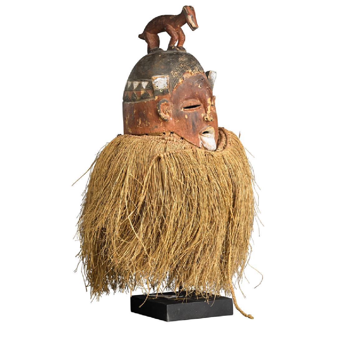 SUKU,  KHOLUKA HELMET MASK, CONGO (1 of 3)