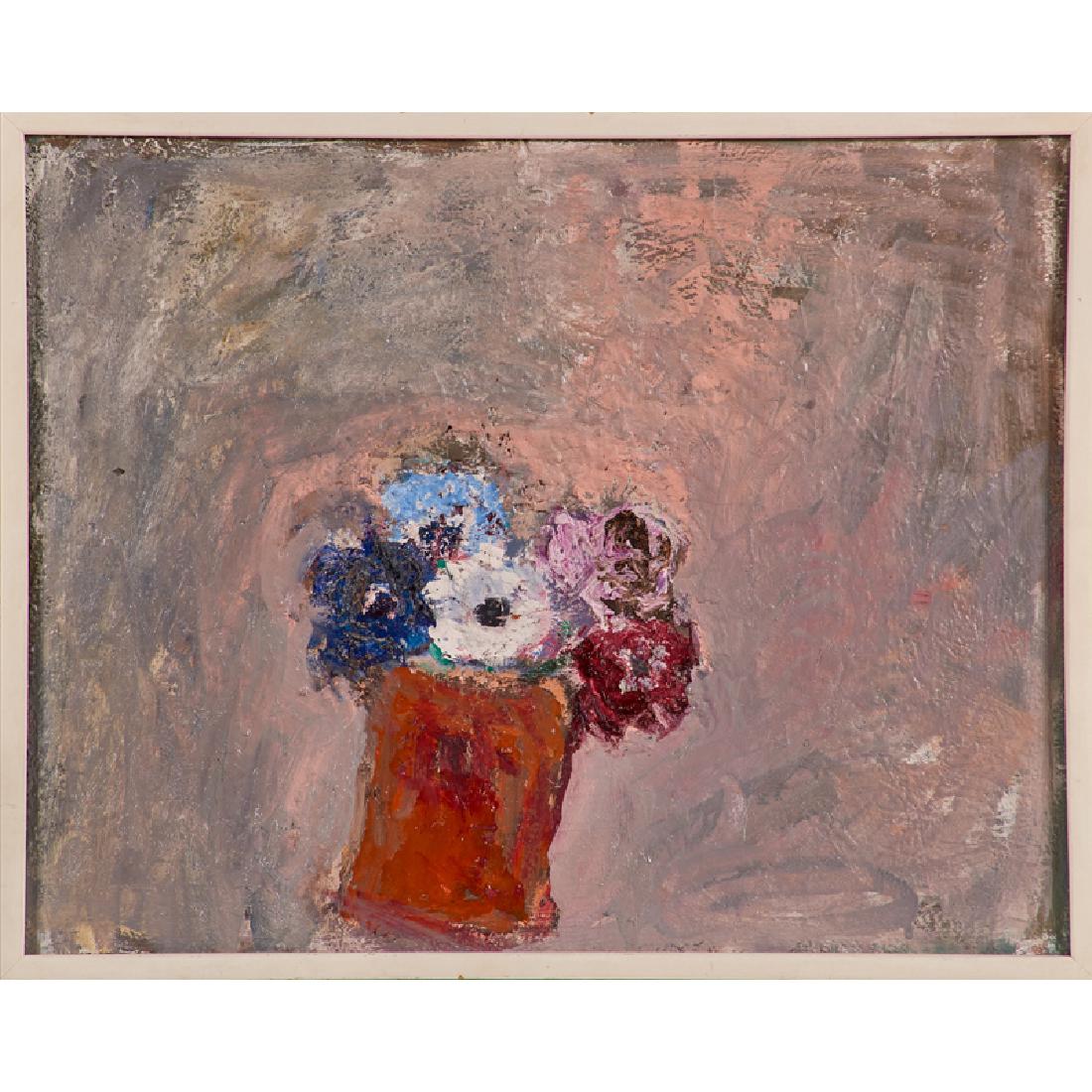 Gandy Brodie (American, 1925-1975): Untitled; Oil on board (framed); 16" x 20"; Provenance: Private Collection, New Hampshire