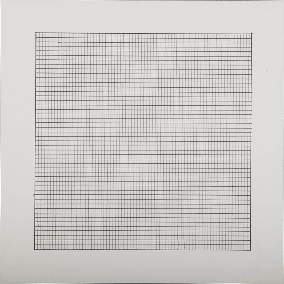 Agnes Martin (American, 1912-2004): Paintings and Drawings : Stedelijk Museum Portfolio, 1991; 10 lithographs on vellum parchment paper; From an edition of 2500; 11 7/8" x 11 3/4" (sheet, each); Publisher: Stedelijk Museum, Amsterdam; P