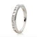 TIFFANY & CO. DIAMOND & PLATINUM ETERNITY BAND RING