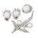 SOUTH SEA PEARL & DIAMOND WHITE GOLD JEWELRY
