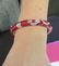 NOUVELLE BAGUE ENAMELED WHITE GOLD BANGLE BRACELET - 2