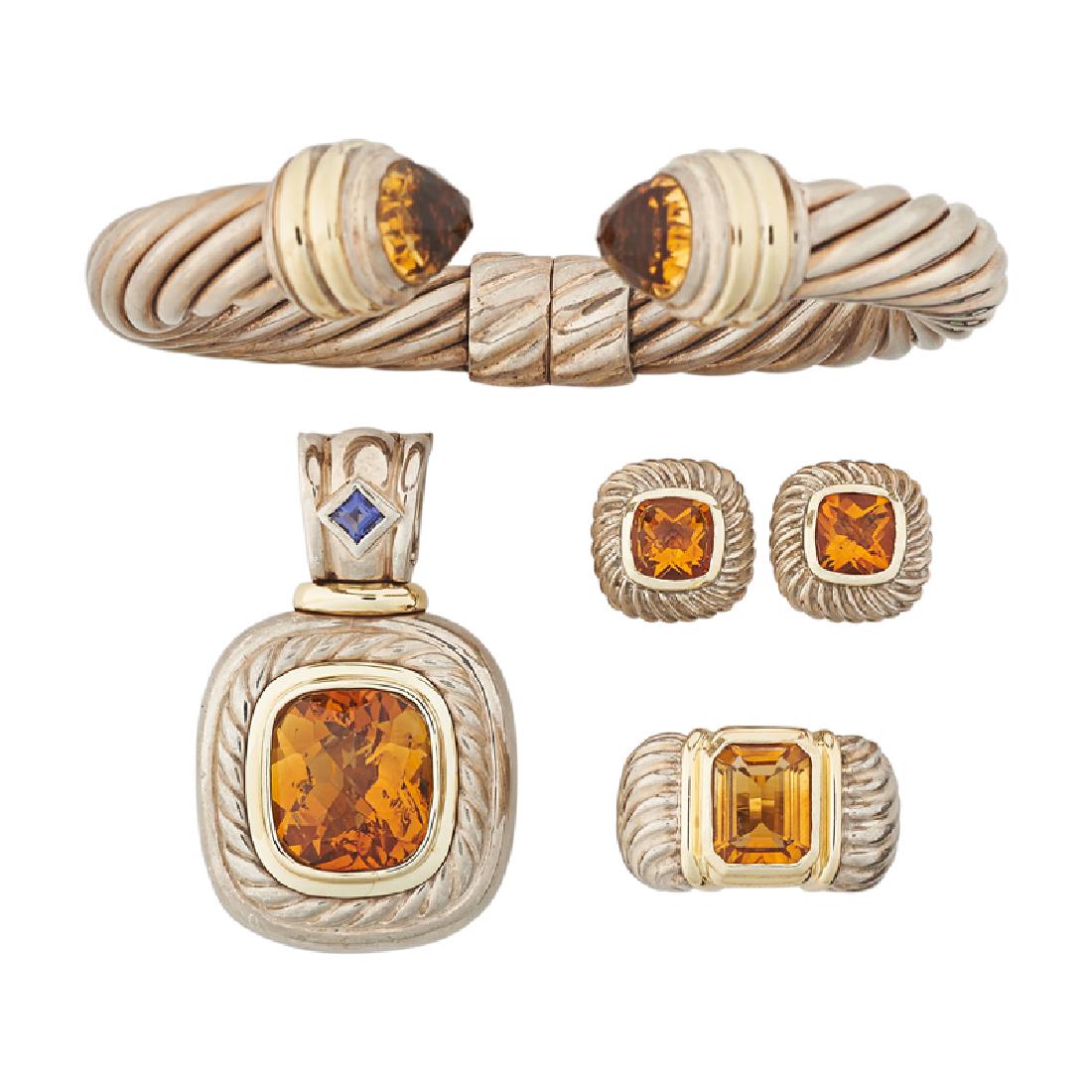 DAVID YURMAN CITRINE & STERLING JEWELRY (1 of 1)