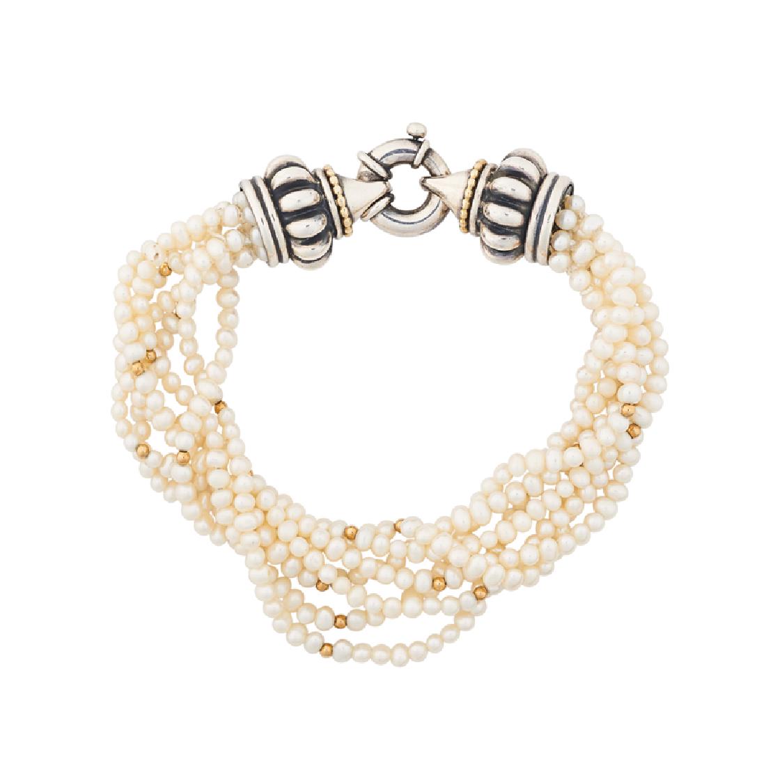 LAGOS "CAVIAR" PEARL BRACELET