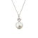 SOUTH SEA PEARL & DIAMOND PENDANT NECKLACE