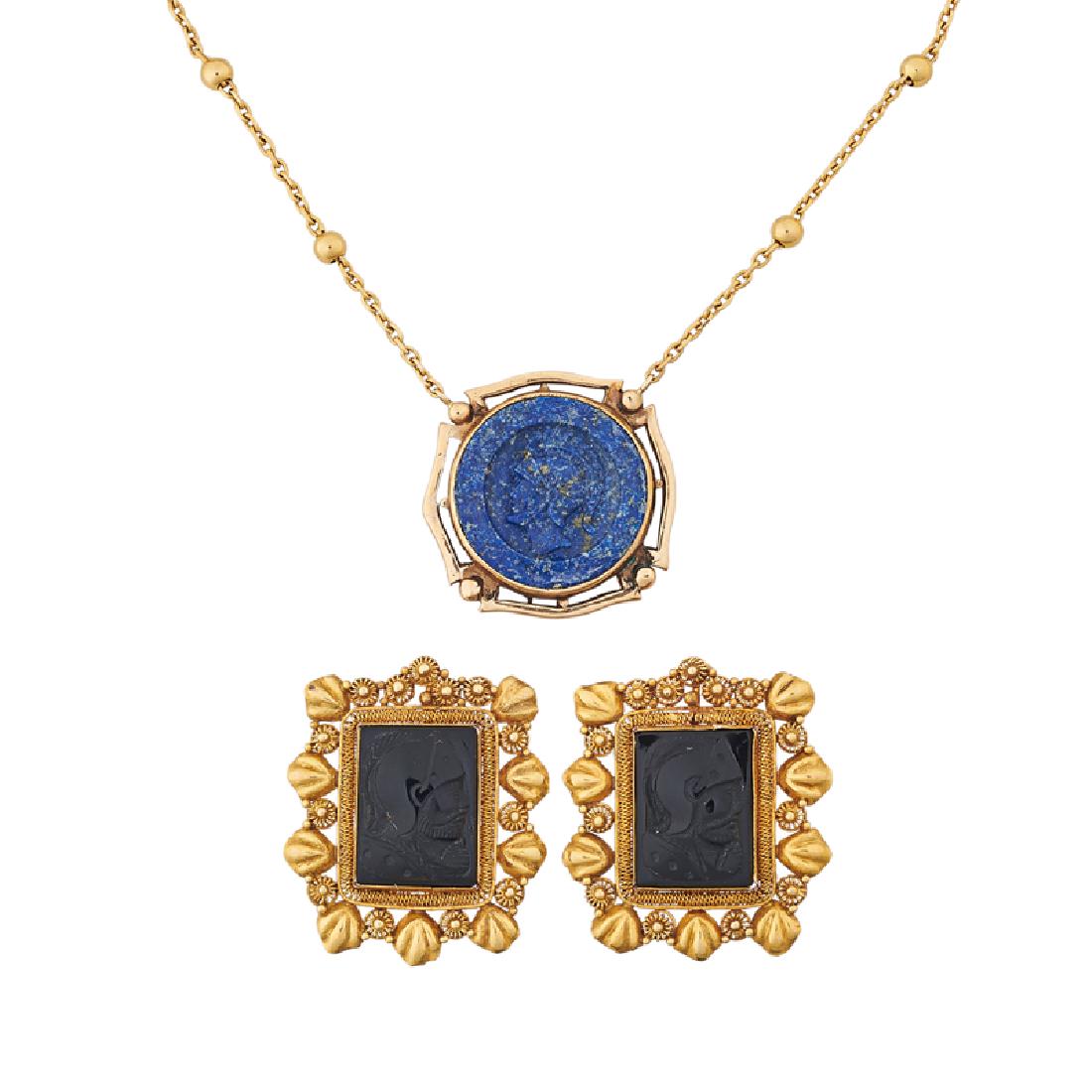 HARDSTONE CAMEO JEWELRY (1 of 1)