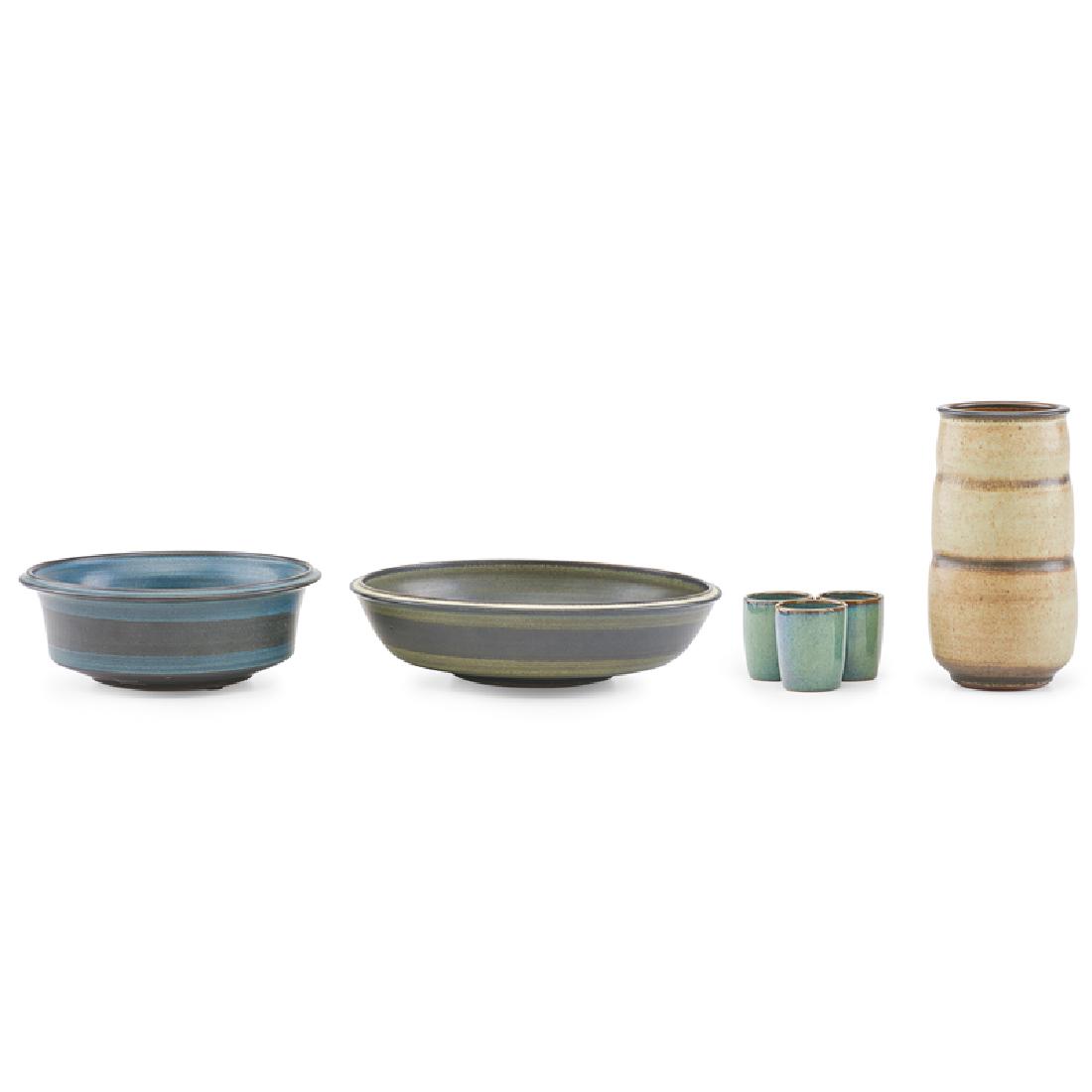 HARRISON McINTOSH Six pieces (1 of 2)