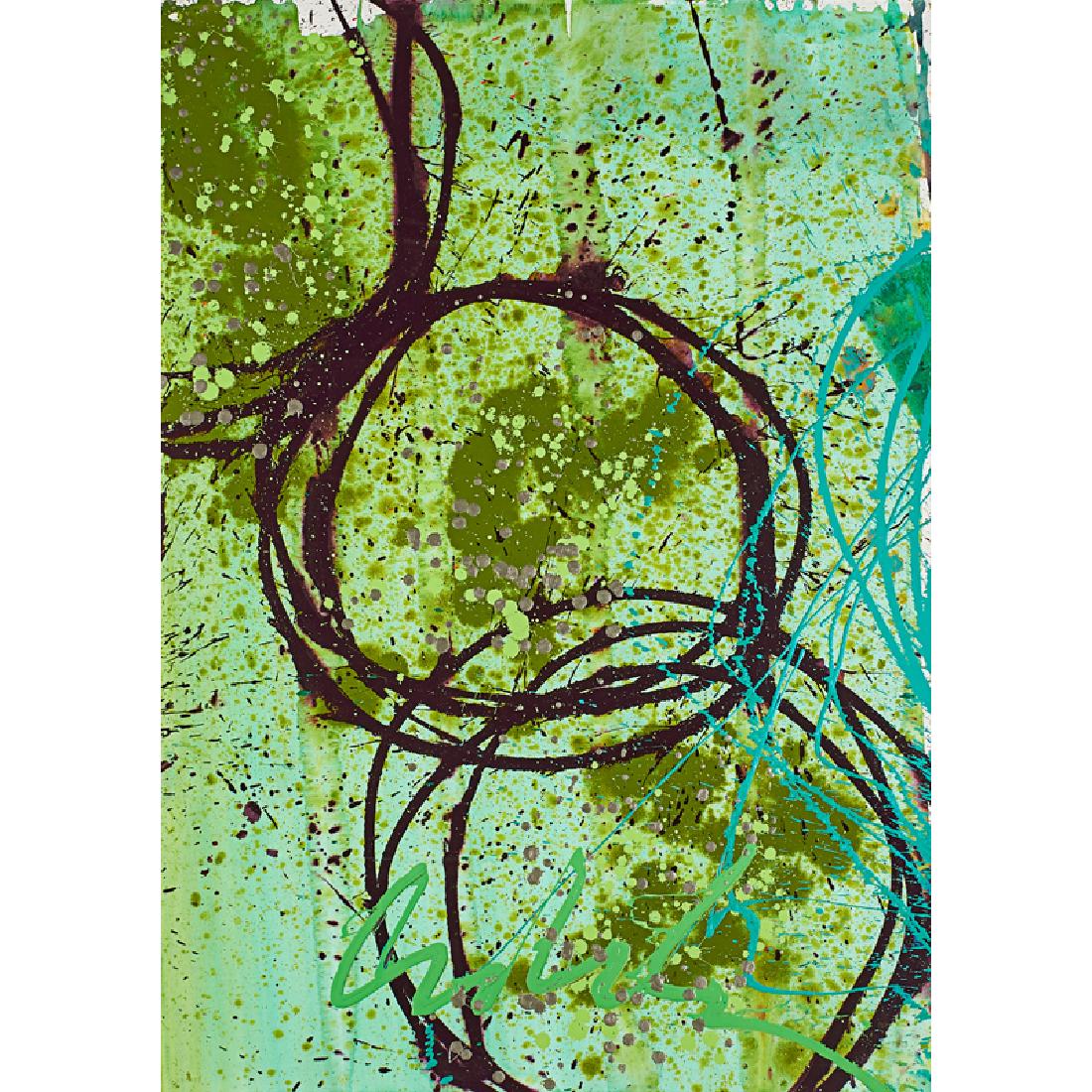 DALE CHIHULY Large painting (1 of 2)