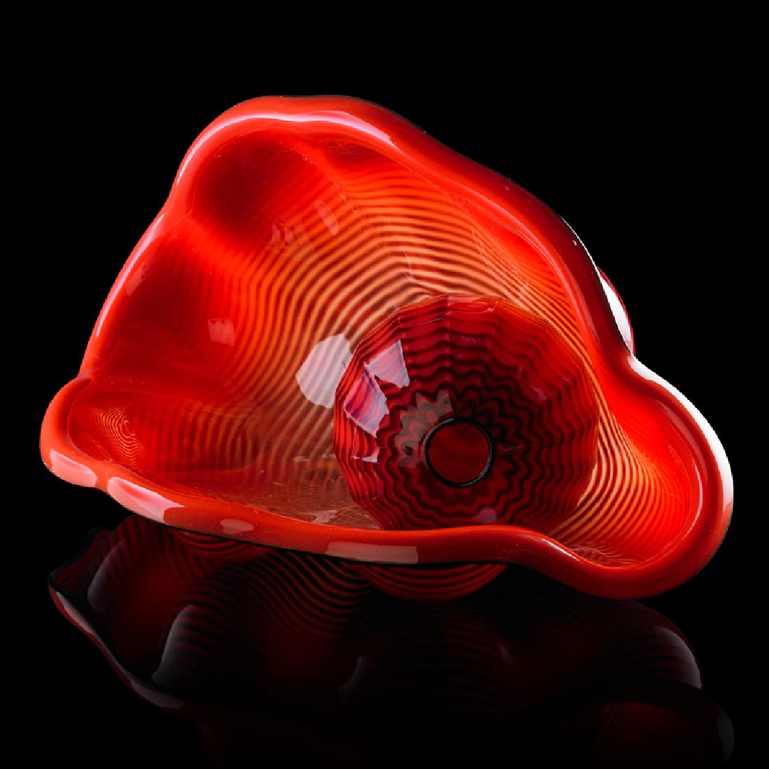 DALE CHIHULY; PORTLAND PRESS Two-piece Seaform (1 of 3)