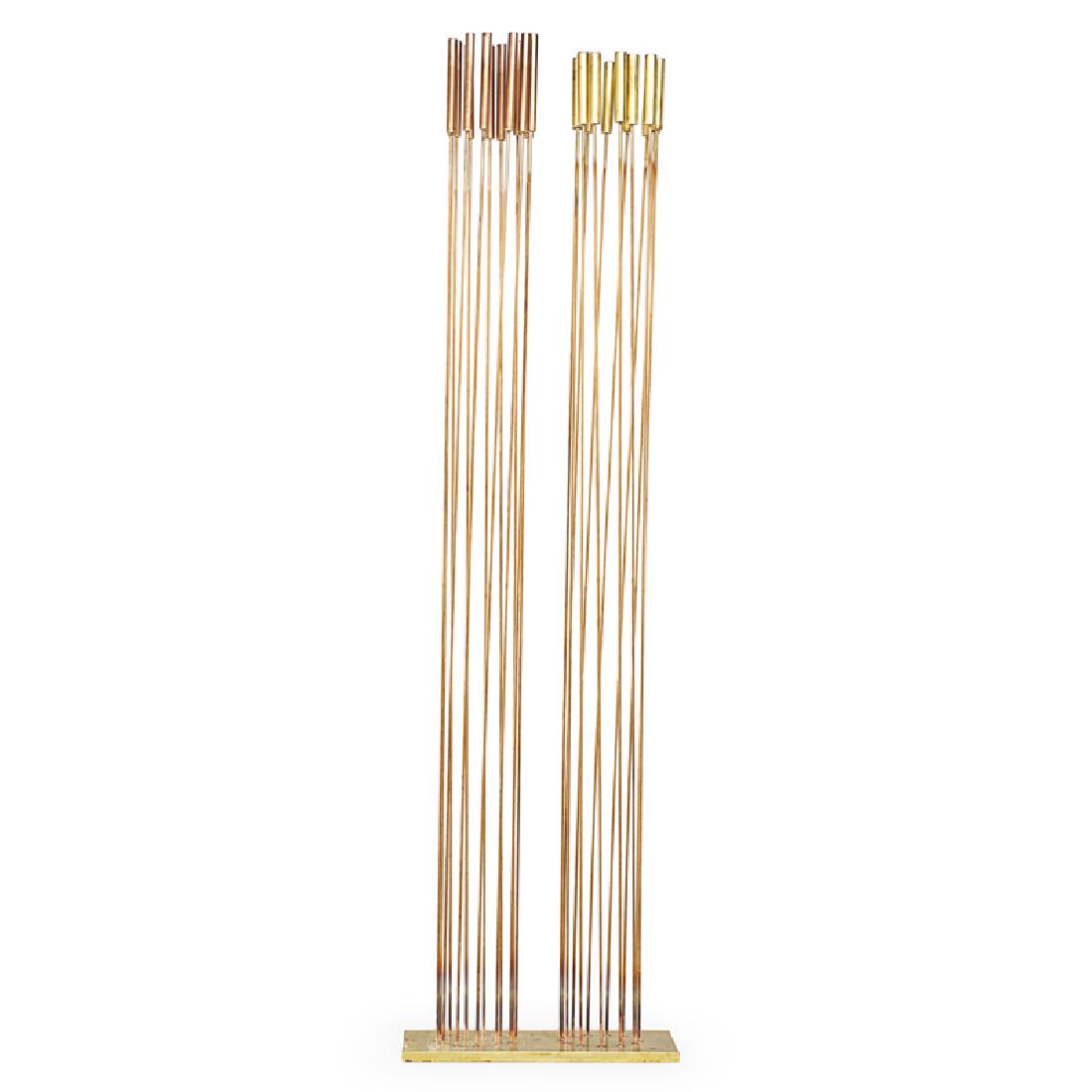 VAL BERTOIA (b.1949) SONAMBIENT SCULPTURE: Brass and beryllium copper (B-2211), USA, 2018 41" x 11" x 6 1/4"