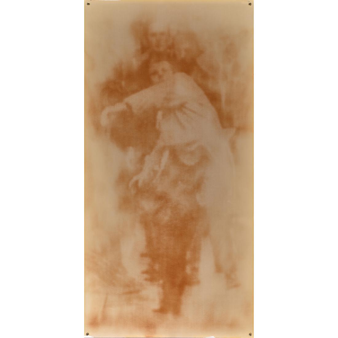 Graciela Sacco (Argentine, b. 1956): Untitled from the Body to Body series 1997/2000 Laminated heliograph Signed, dated and noted PA 78 1/2" x 39 1/2"