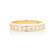TIFFANY & CO. DIAMOND & YELLOW GOLD BAND RING