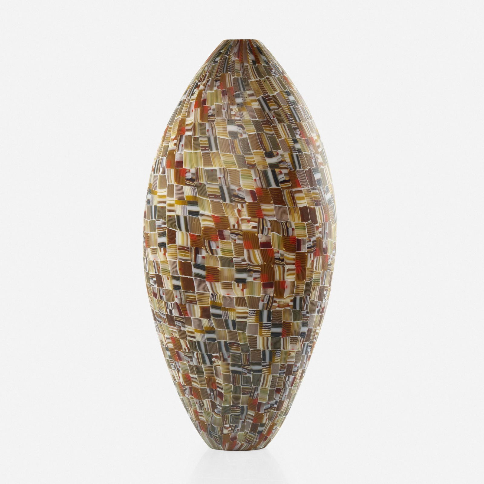Giles Bettison, Untitled: Giles Bettison Untitled Australia, 2000hand-blown and carved murrine11 h × 5 dia in (28 × 13 cm) Signature in murrina to body 'Giles'. Etched signature and date to underside 'Giles Be