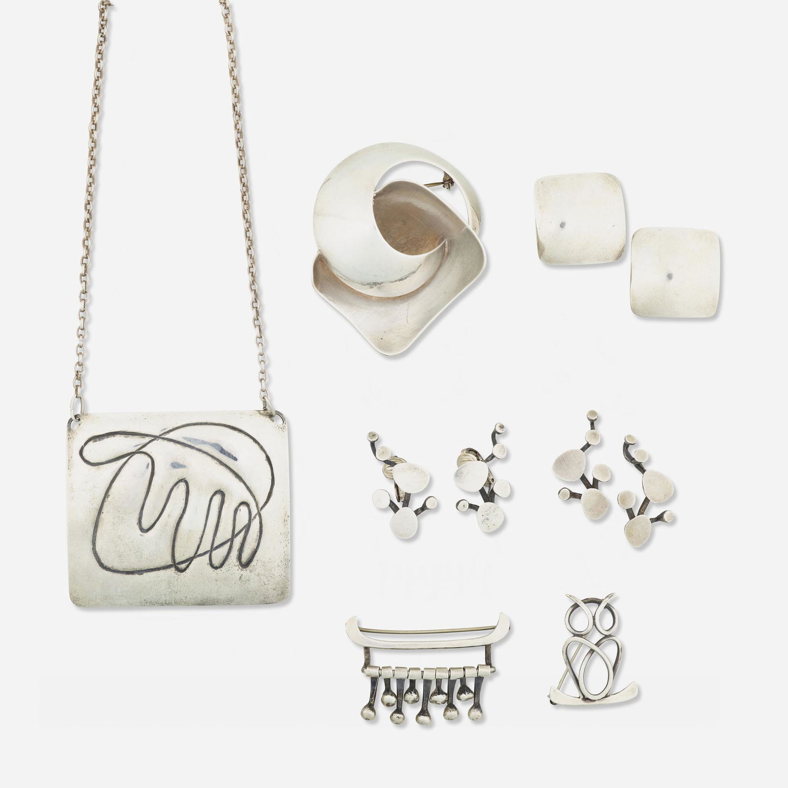 Ruth Berridge, Group of Studio jewelry (1 of 1)