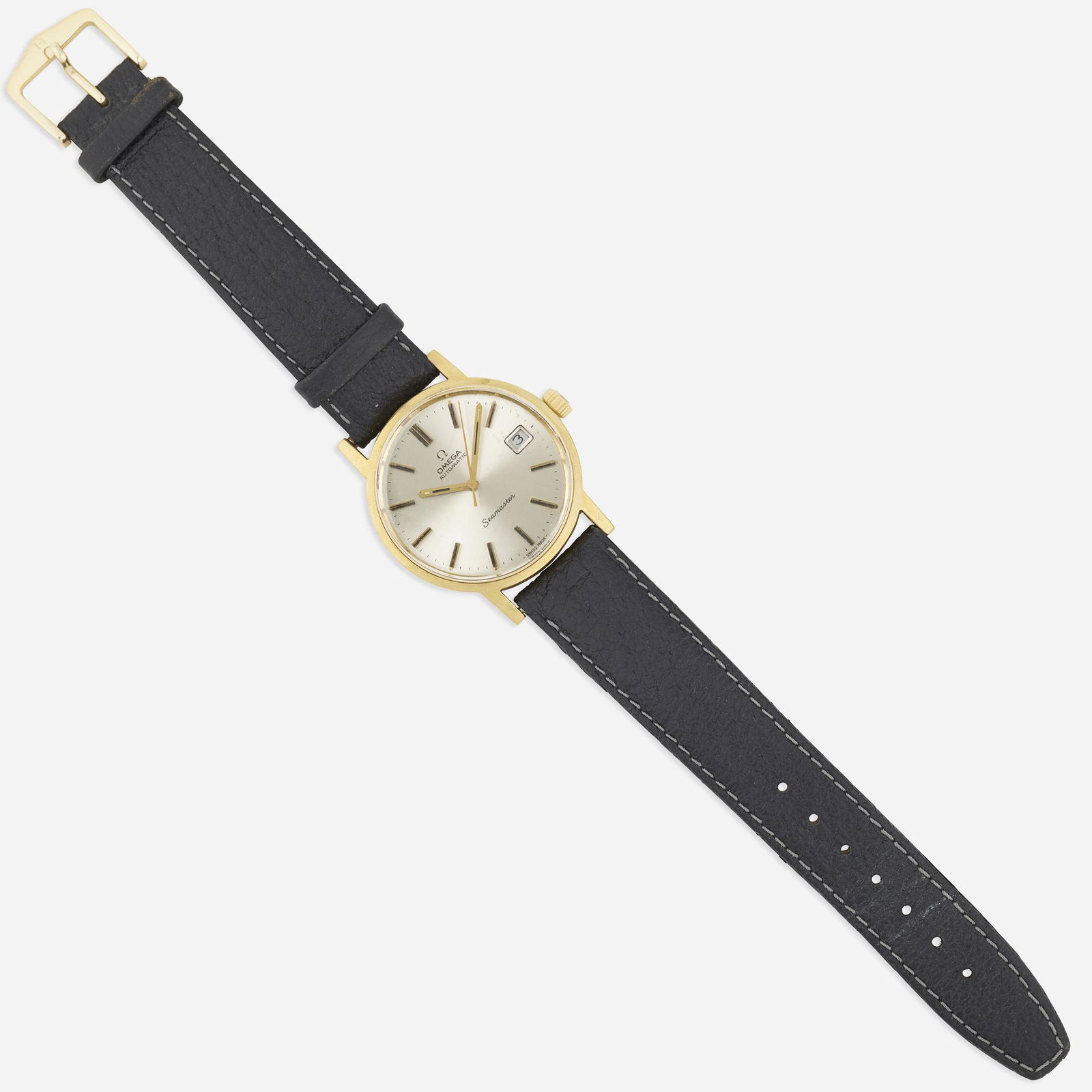 Omega, Seamaster yellow gold watch (1 of 1)