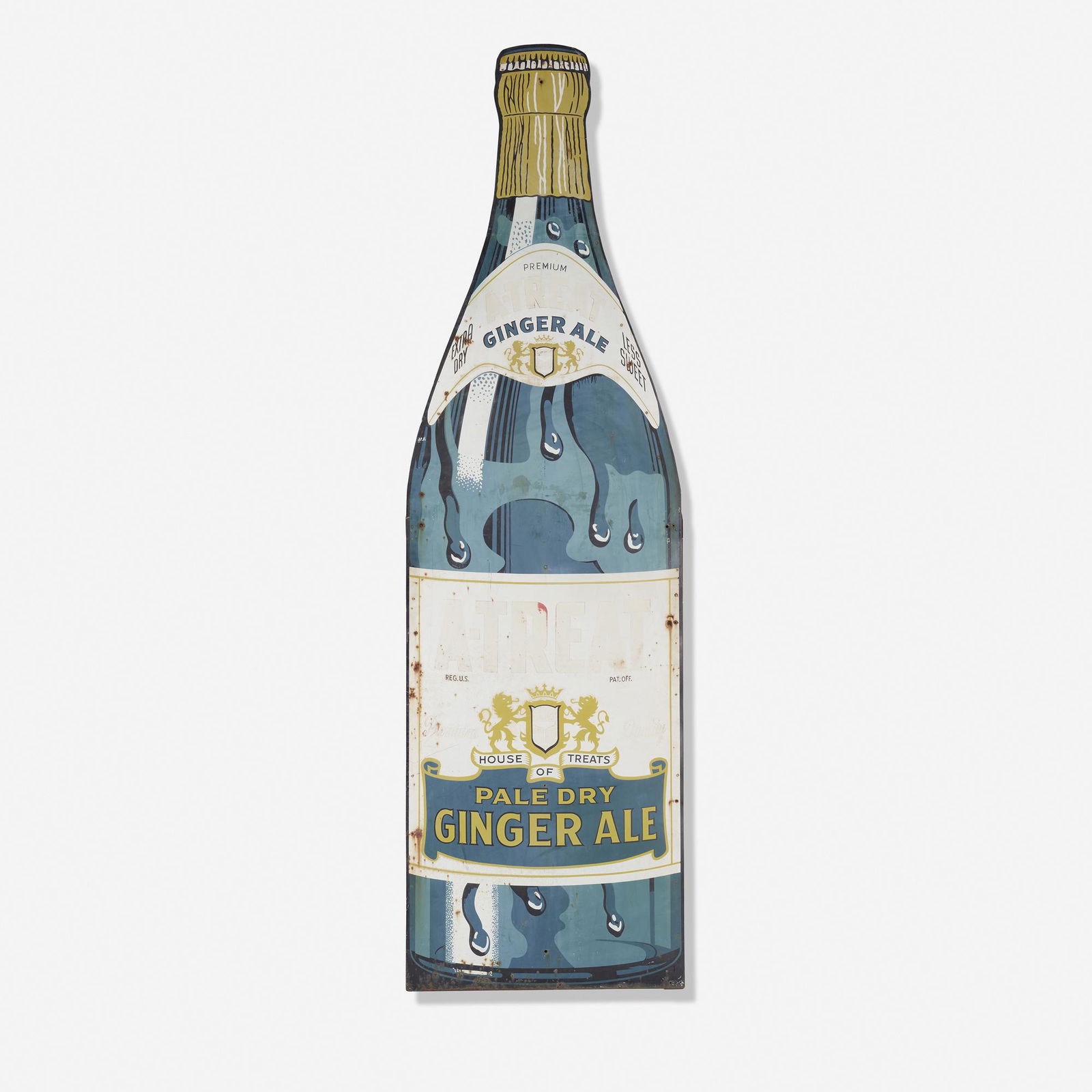 American, monumental A-Treat Ginger Ale advertisement (1 of 1)