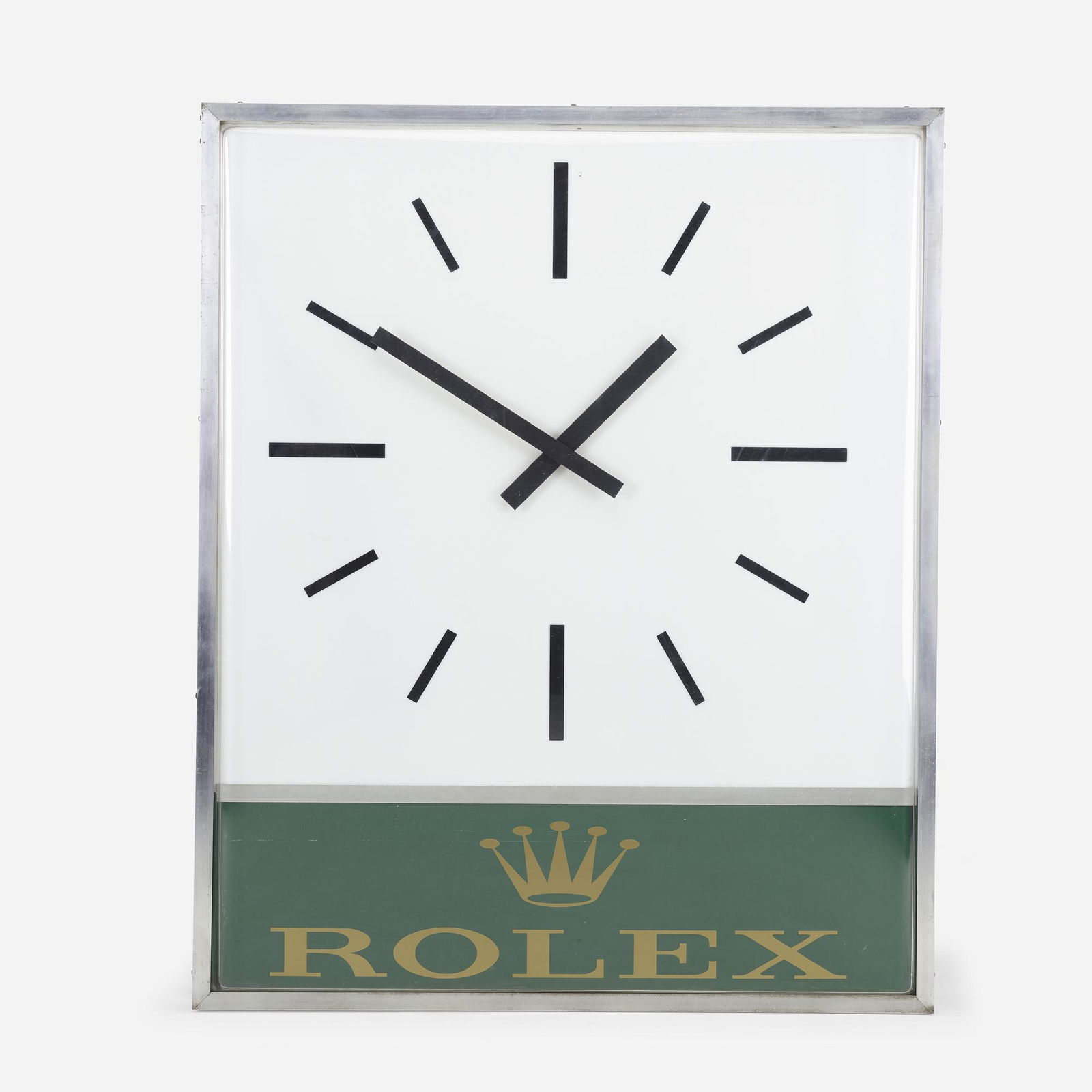 For Auction Rolex, Rare advertising clock (0332) on Mar 04, 2020 Rago Arts and Auction