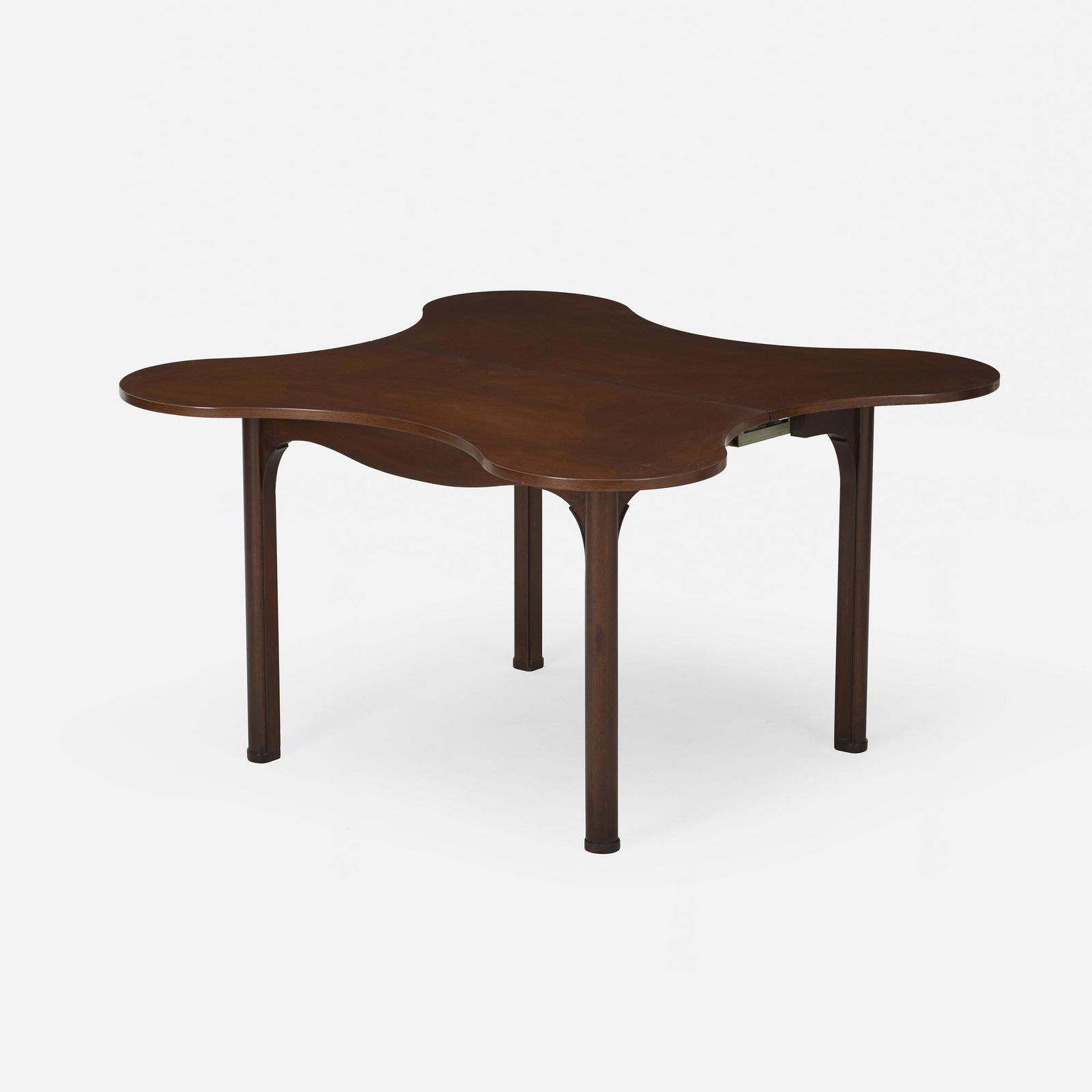 Edward Wormley, custom drop-front table, model 6338 (1 of 2)
