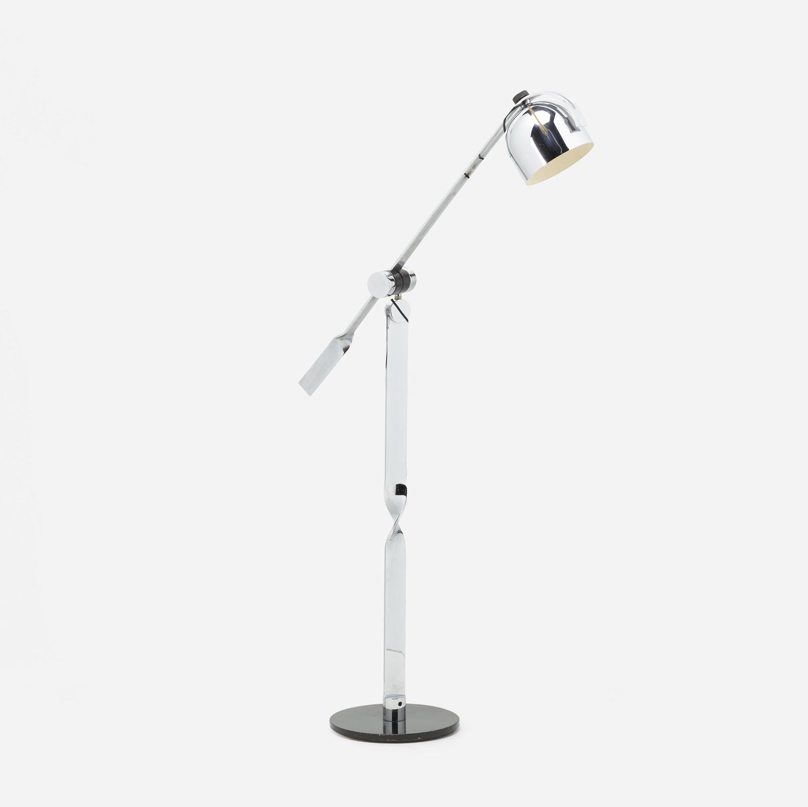 Reggiani, attribution, adjustable floor lamp (1 of 2)
