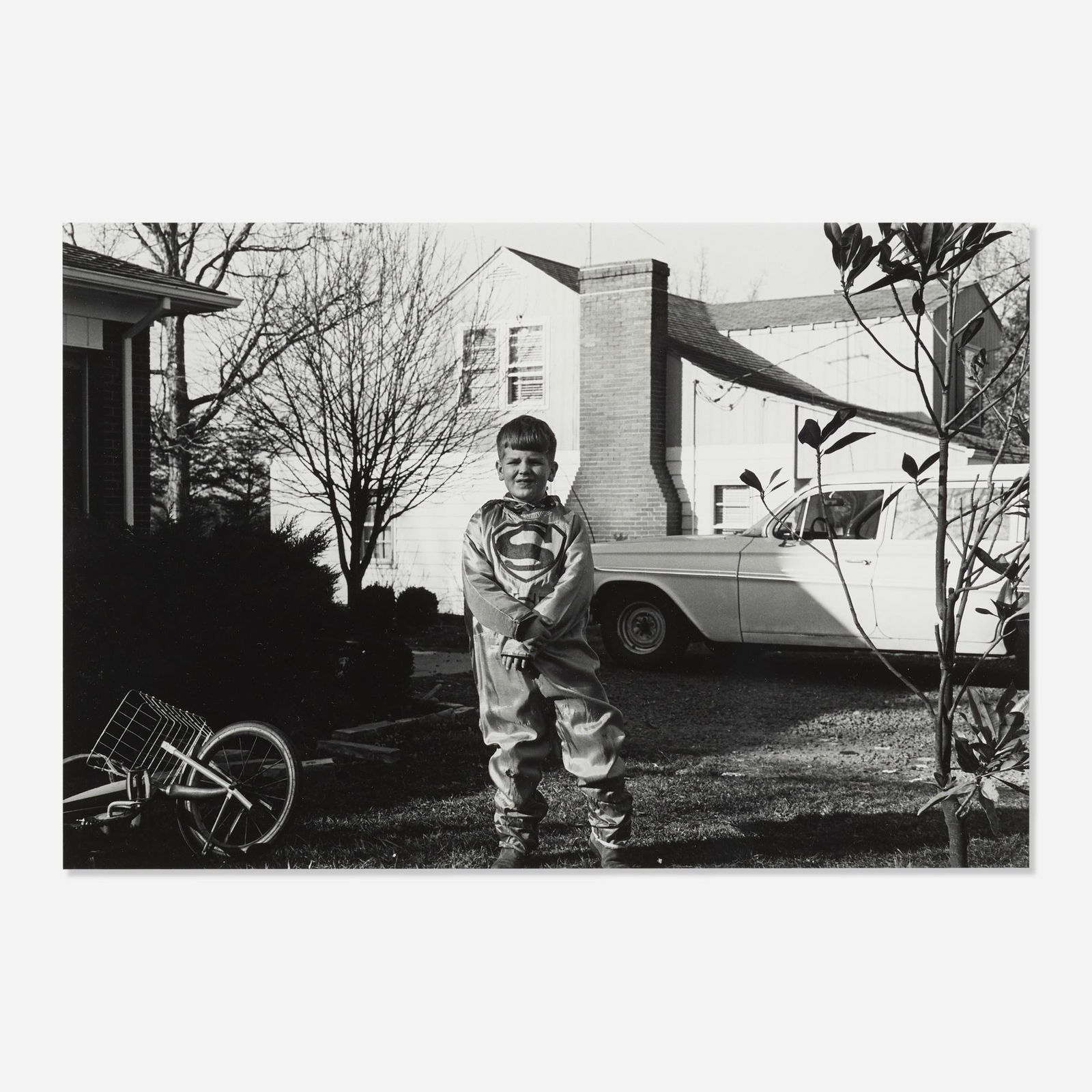 Lee Friedlander, George de Paoli, Jr.: Lee Friedlander George de Paoli, Jr. 1966 / 1973gelatin silver print11 h × 14 w in (28 × 36 cm) Signed, titled and dated to verso 'Friedlander George de Paoli, Jr. 1966'.