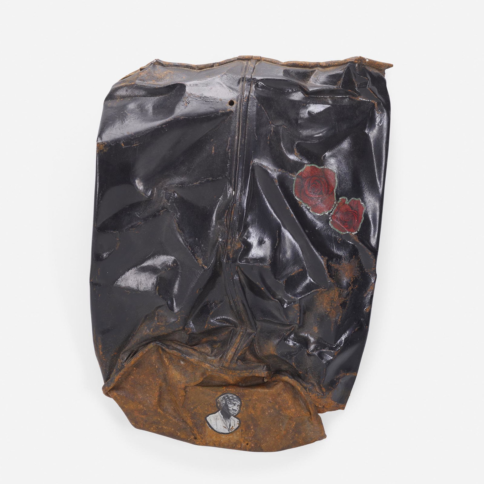 Richard Haden, Spike Can: Richard Haden Spike Can 1984 painted wood 23.25 h × 16.75 w × 5.5 d in (59 × 43 × 14 cm) Provenance: Acquired directly from the artist | Allan Stone Collect
