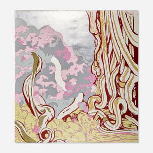 Fernanda Brunet, Oahggg!: Fernanda Brunet Oahggg! 2003acrylic on linen63 h × 59 w in (160 × 150 cm) Signed, titled and dated to verso 'Oahggg! 2003 Brunet'. Provenance: Galeria Ramas Ba