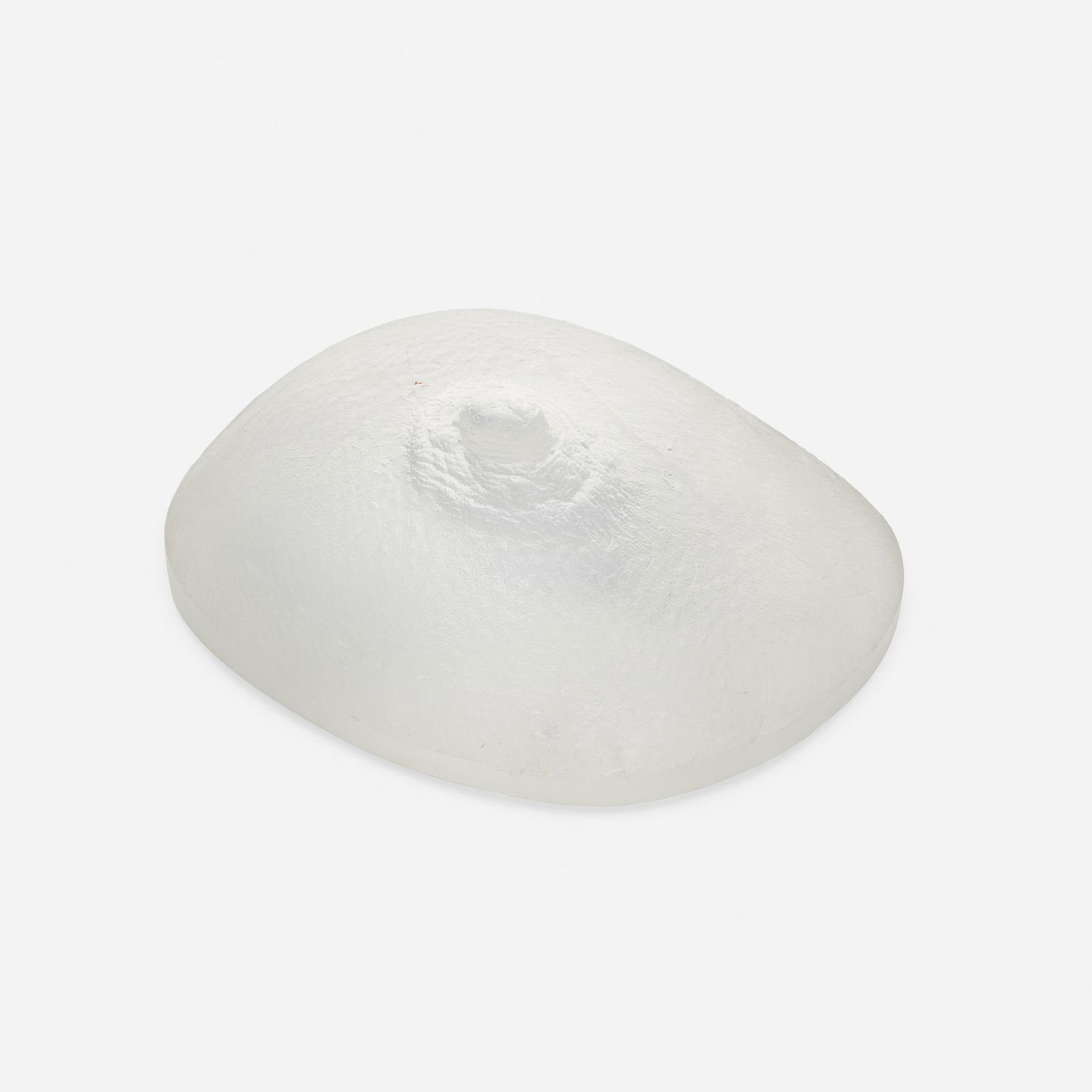 Kiki Smith, Little Mountain: Kiki Smith Little Mountain 1996kiln-cast lead crystal2 h × 4 w × 3 d in (5 × 10 × 8 cm) Signed, dated, numbered and inscribed to underside 'Kiki Smith 1996 AP 9/10 AD'. Th