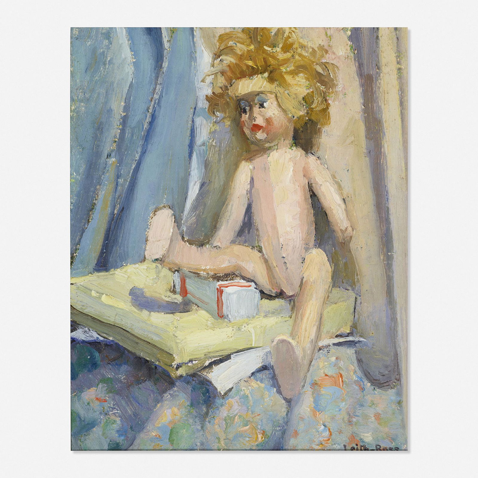 Harry Leith-Ross, Lilith: Harry Leith-Ross Lilith oil on board10.25 h × 8.25 w in (26 × 21 cm) Signed to lower right 'Leith-Ross'.