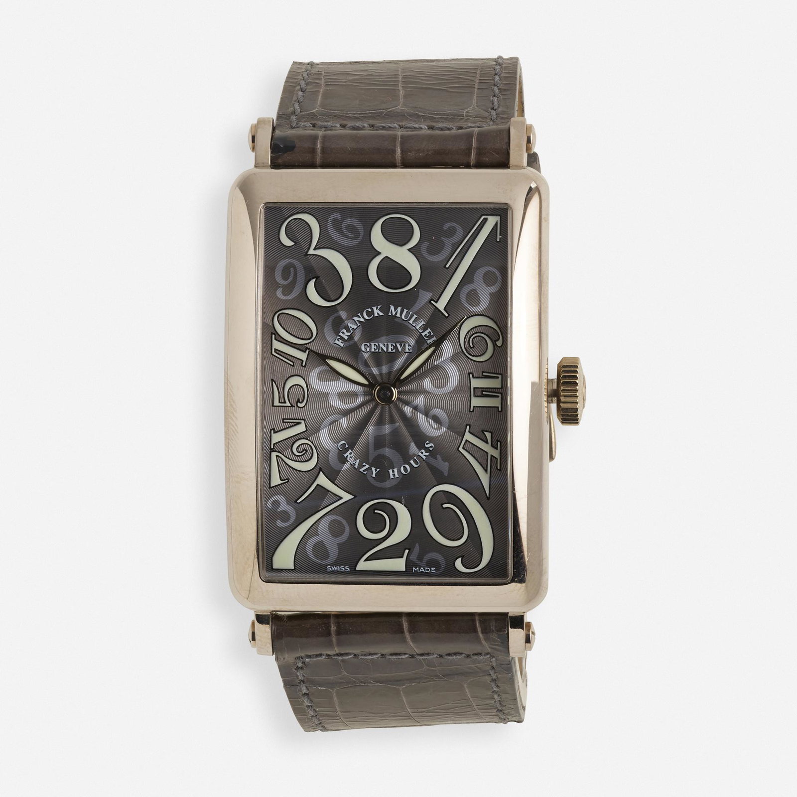 Franck Muller, Long Island 1200 CH gold wristwatch (1 of 2)