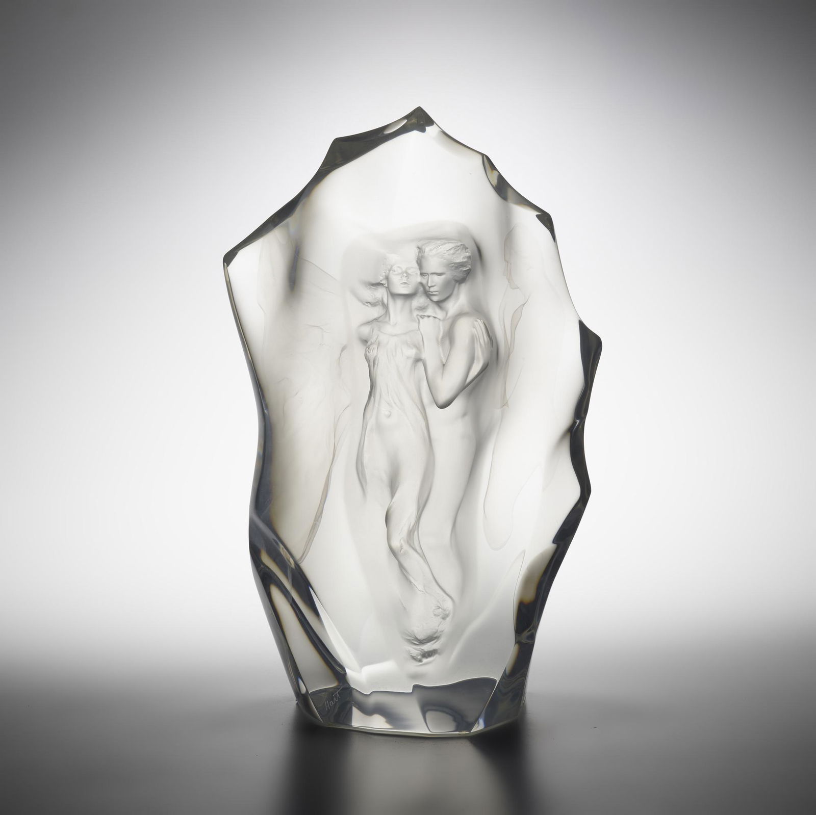 Frederick Hart, Illuminata III: Frederick Hart Illuminata III 1999acrylic resin18 h × 11 w × 6 d in (46 × 28 × 15 cm) Signed, dated and numbered to lower edge 'Hart 1999 F. Hart A.P. XVII/LXXXV'. This wo