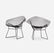 Harry Bertoia, Diamond chairs, pair