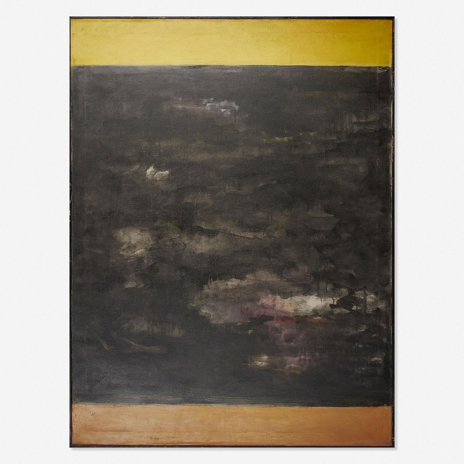 Manfred Schwartz, Black Sea: Manfred Schwartz Black Sea oil on canvas47 h × 36 w in (119 × 91 cm) Signed and titled.