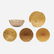 American Craft, bowls, collection of five