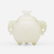 Chinese, white jade censer and cover