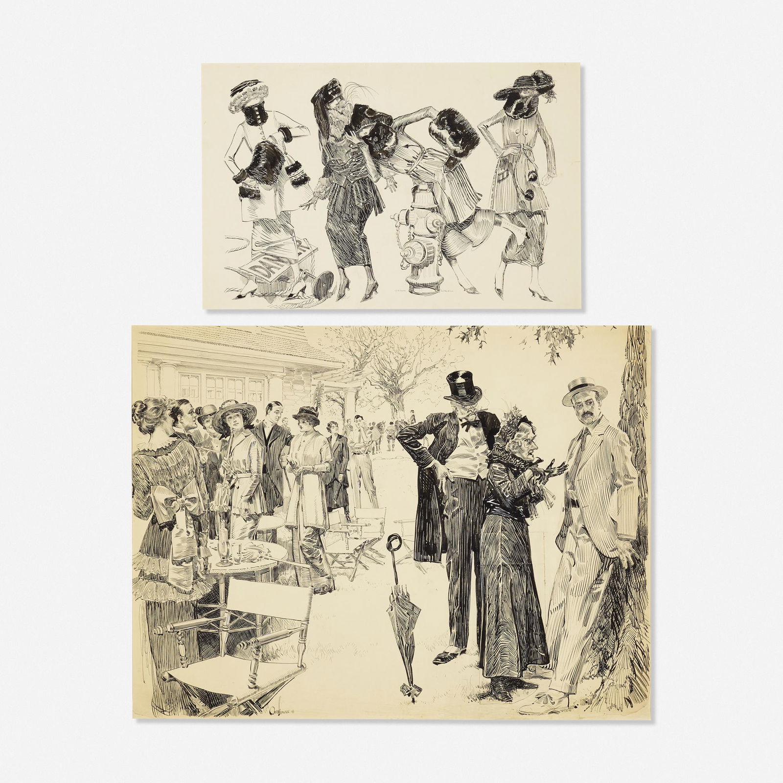 Orson Byron Lowell, two works (1 of 1)