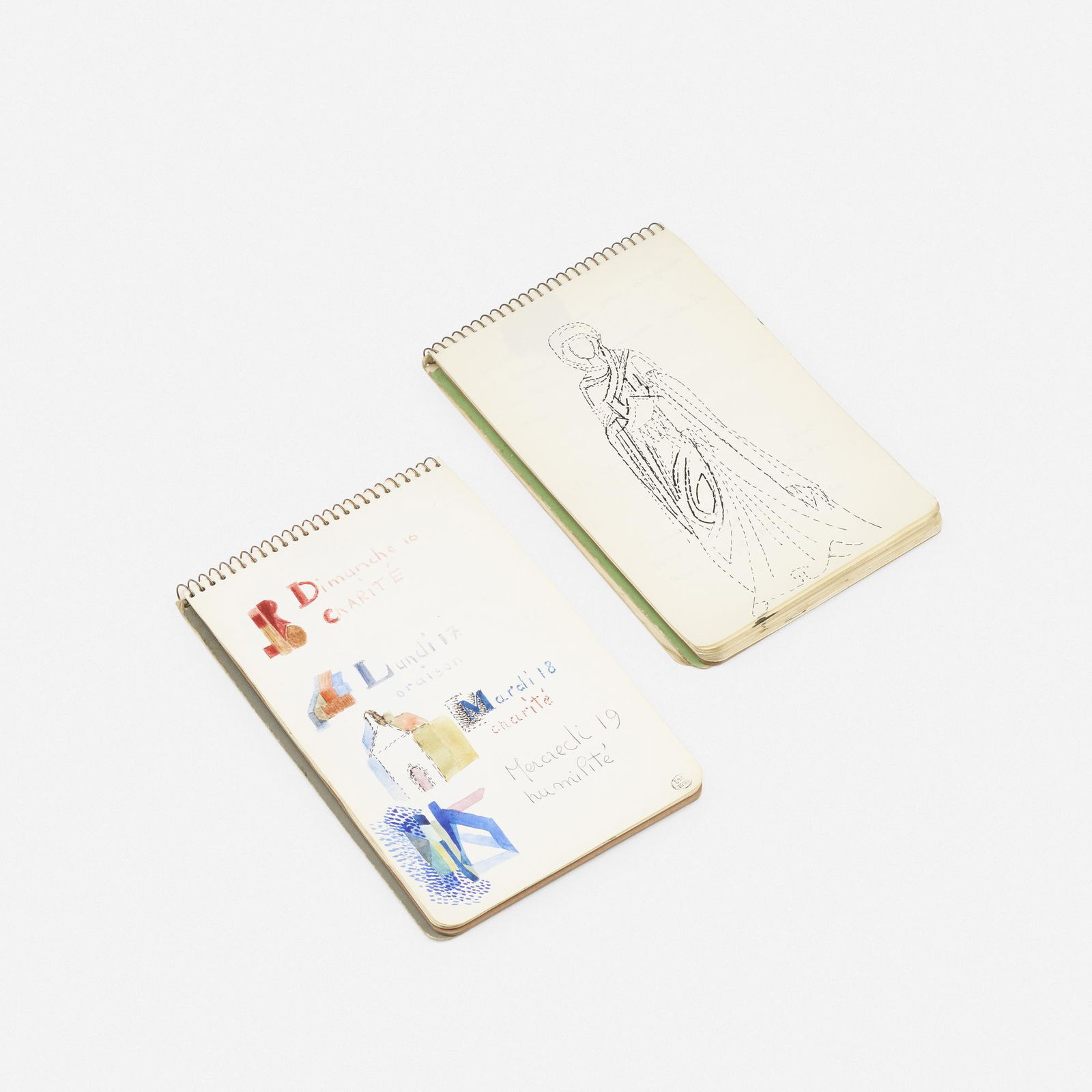 Dora Maar, two sketchbooks (1 of 5)