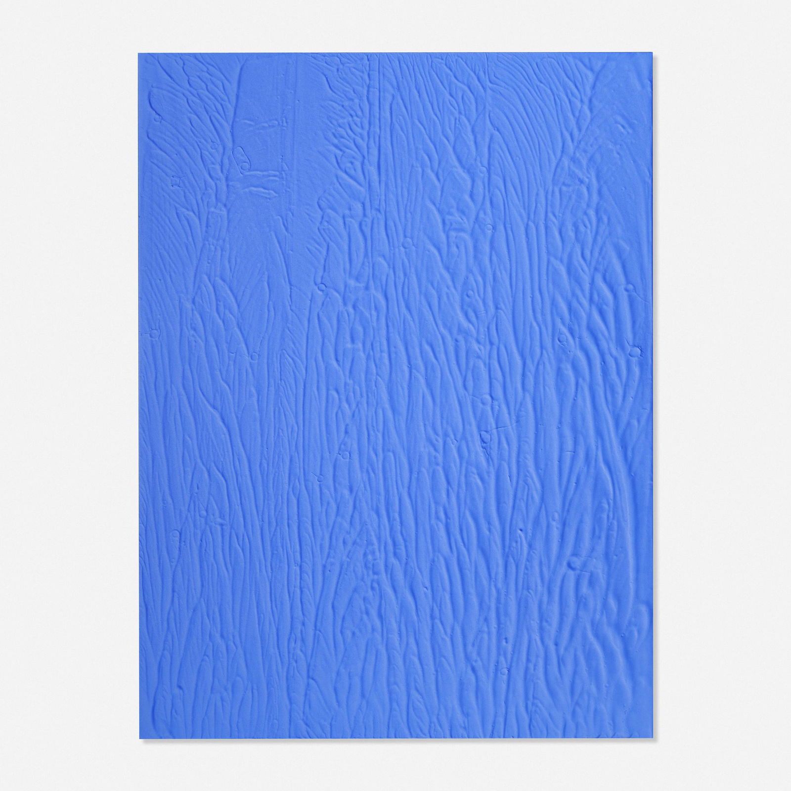 Michael Staniak, Untitled: Michael Staniak Untitled 2014casting compound and acrylic on board with steel frame47.5 h × 35.5 w in (121 × 90 cm) Signed and dated to verso 'Michael Staniak 2014'. Pr