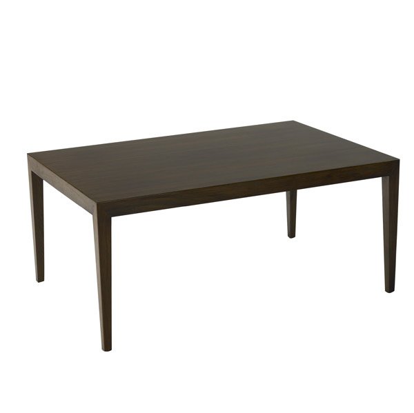 HASLEV Rosewood coffee table: HASLEV Rosewood coffee table. Partial paper label, also marked with Danish control tag. 20'' x 44 1/2'' x 29 1/4''