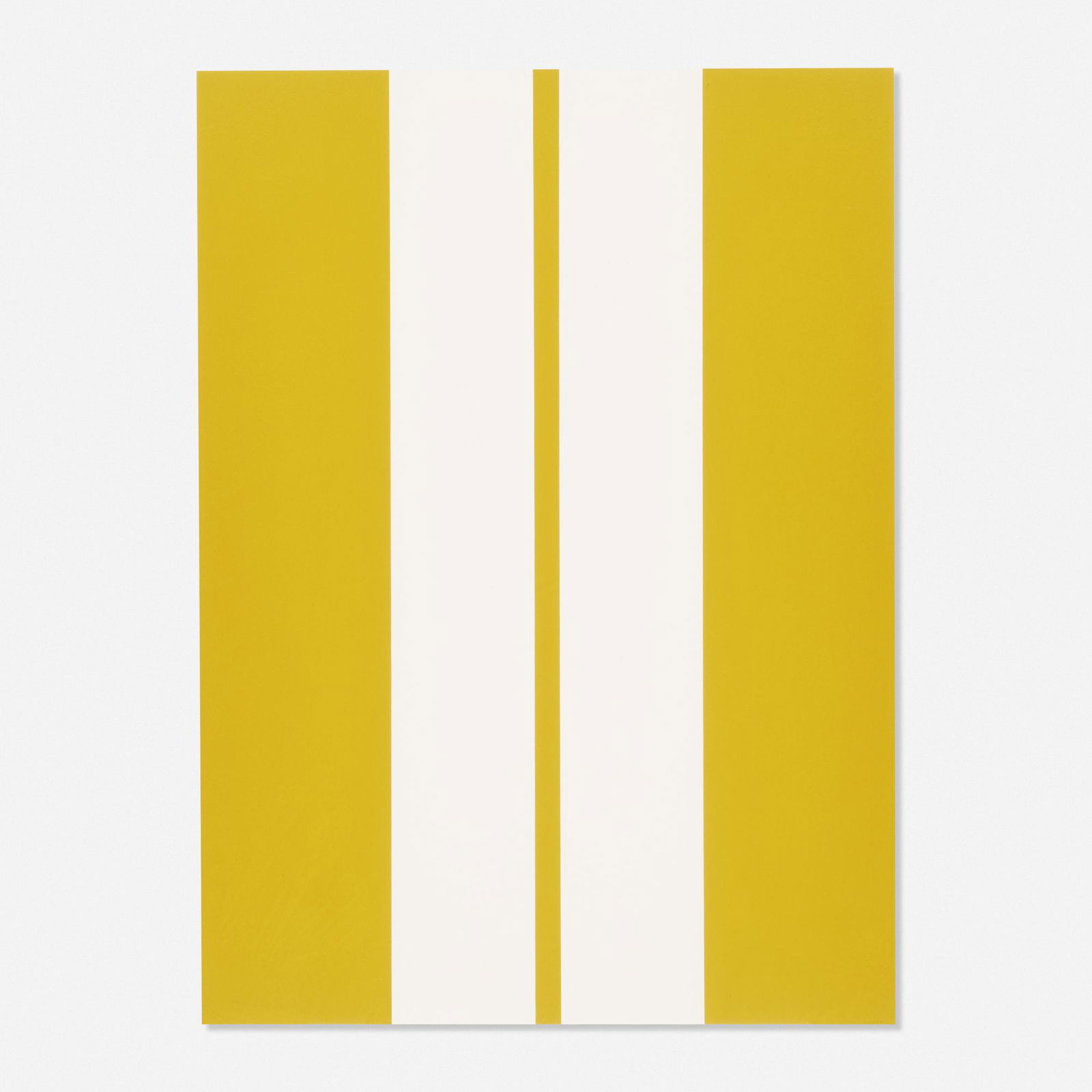 John McLaughlin, Untitled: John McLaughlin Untitled 1963lithograph in colors on BFK Rives18 h × 13.25 w in (46 × 34 cm) Signed, dated and numbered to verso '17/18 John McLaughlin 5/24/63'. This work is number 1