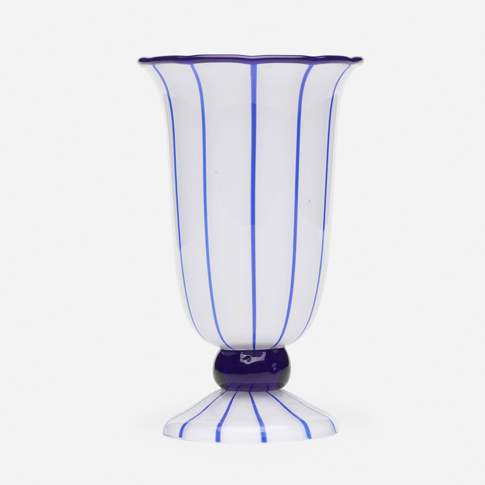 Michael Powolny for Loetz, Tango vase: Michael Powolny for Loetz Tango vase Austria, c. 1914hand-blown glass7.25 h × 4.25 dia in (18 × 11 cm)