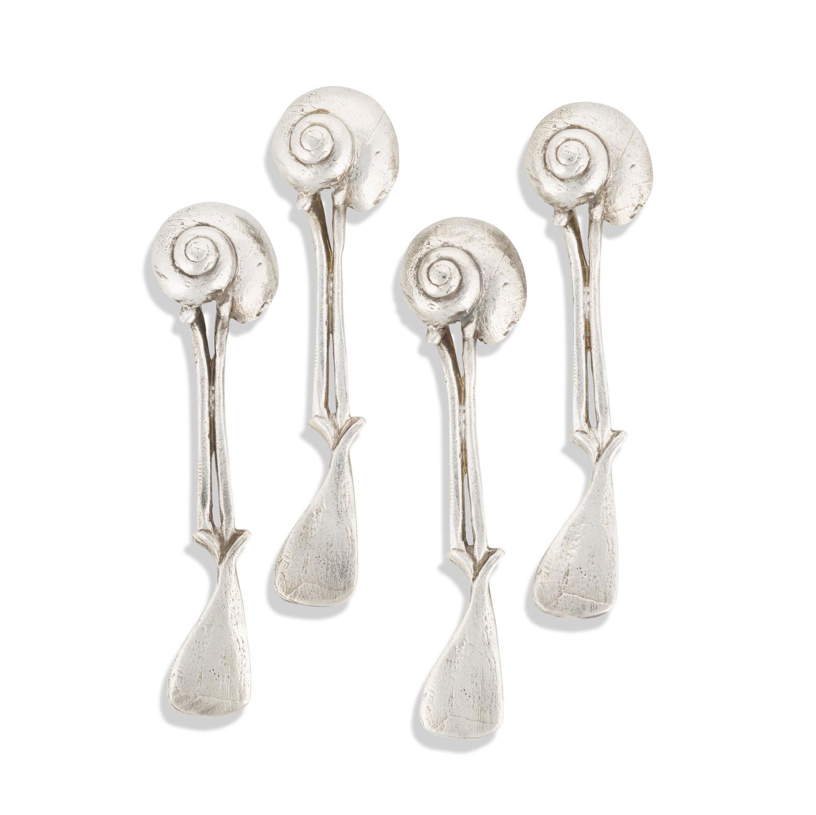 Claude Lalanne, Escargot spoons, set of four (1 of 2)