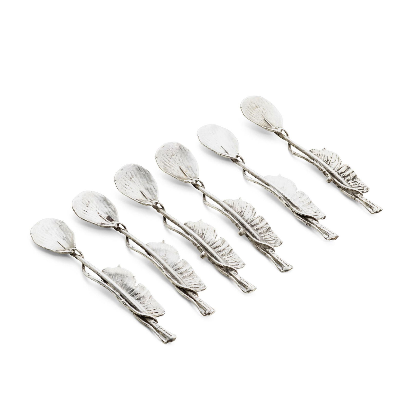 Claude Lalanne, lolas demitasse spoons, set of six (1 of 3)