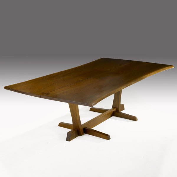 GEORGE NAKASHIMA Walnut Conoid Dining Table