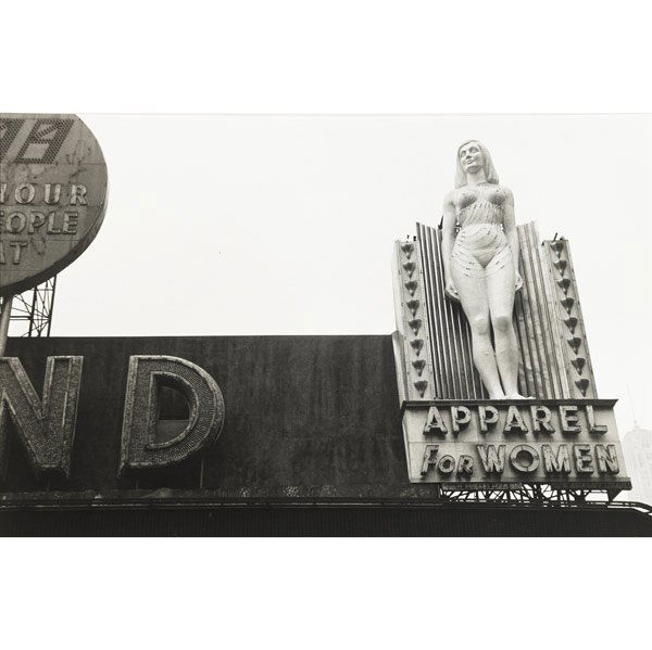 WILLIAM KLEIN Photo, ''Bond, New York'': WILLIAM KLEIN (American, b. 1928) ''Bond, New York,'' gelatin silver print, 1954 (printed later). (Provenance: 292 Gallery, New York (label on verso).) Signed, dated and titled. 11 5/8'' x 17 1/2'' (i
