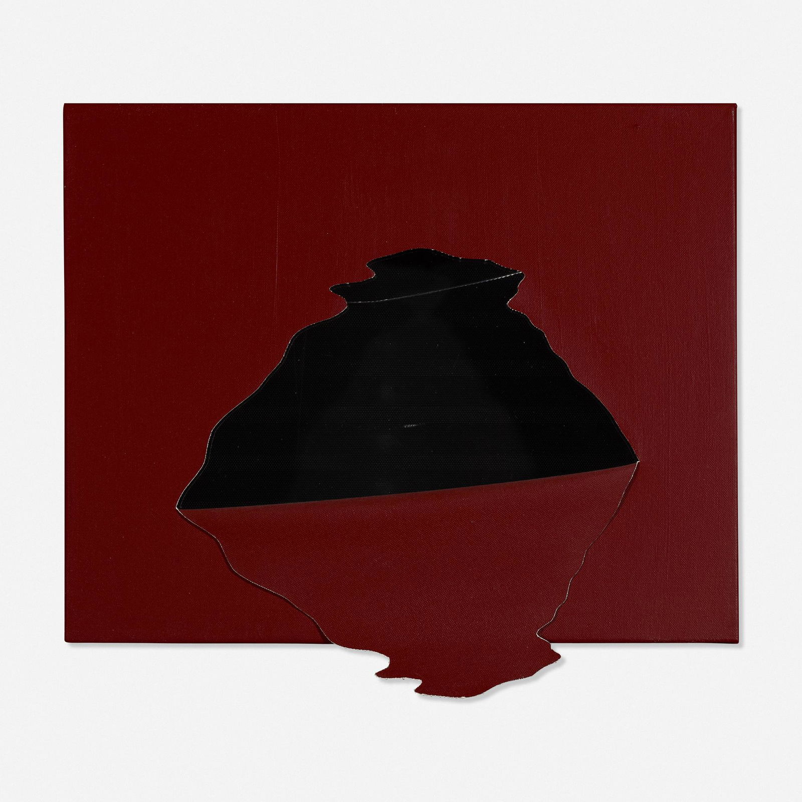 Lionel Bawden, Untitled (Mars Violet Void): Lionel Bawden Untitled (Mars Violet Void) 2009acrylic on canvas16 h × 20 w in (41 × 51 cm) Titled and dated to verso 'Untitled 2009 (Mars Violet Void)'. Provenance: