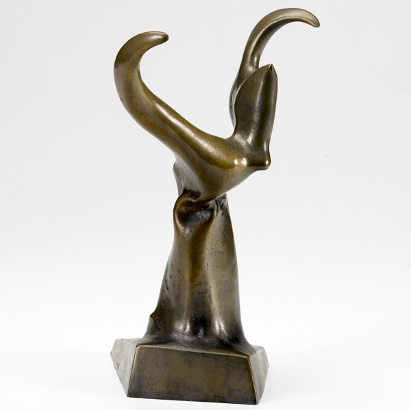 Richard Hunt (American, b. 1935) Untitled (Hybrid: Richard Hunt (American, b. 1935) Untitled (Hybrid), ca. 1969; Bronze; Signed and numbered 4/50; 11 1/4'' high; Provenance: Private Collection, New York